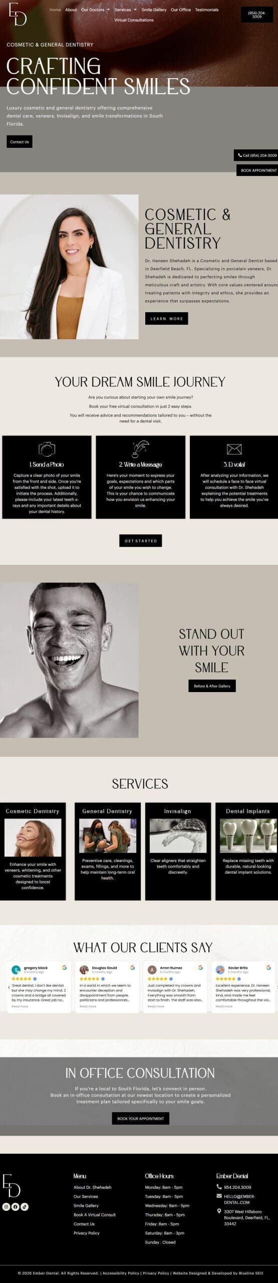 seo grow Ember Dental Case Study