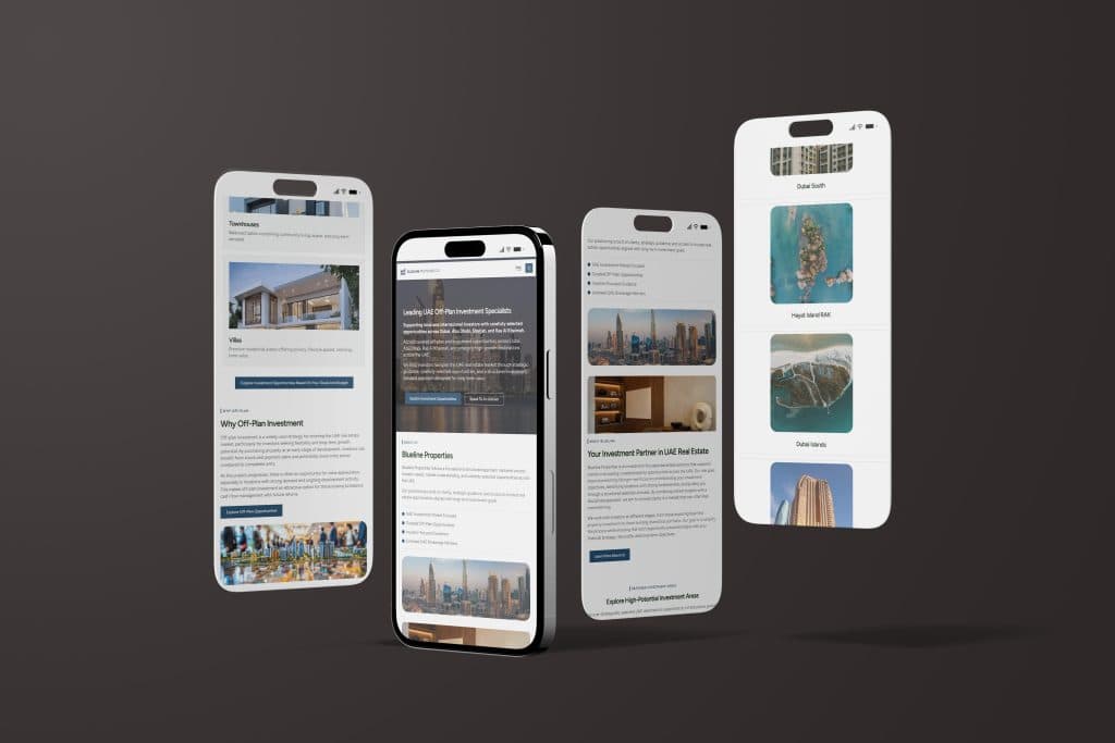 seo grow Blueline Propeties Case Study