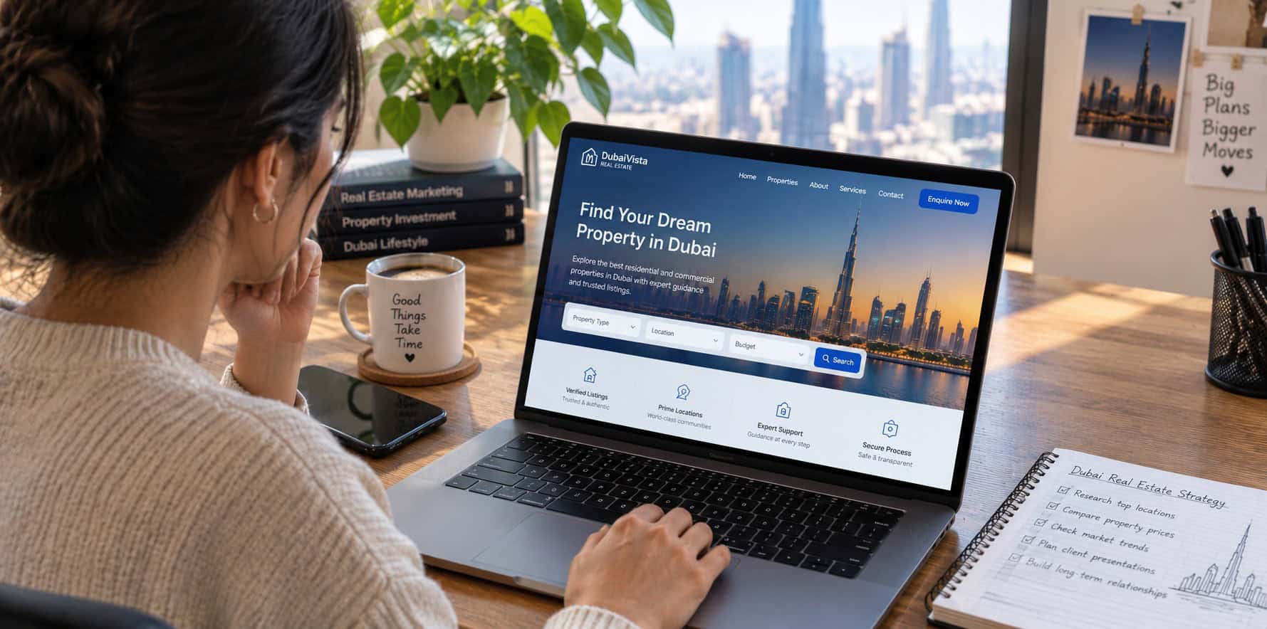 Real Estate Web Design Dubai Web Design for Real Estate